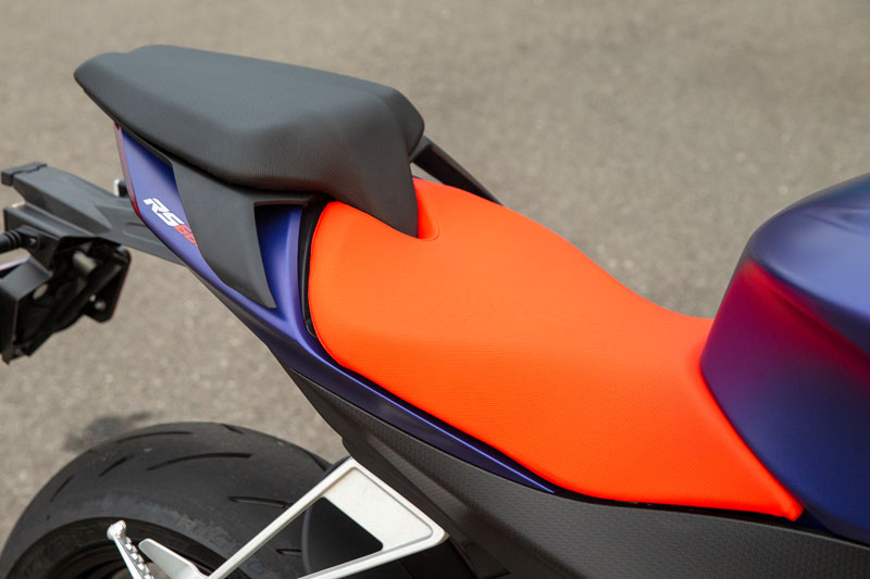 2021 Aprilia RS 660 Seat Height