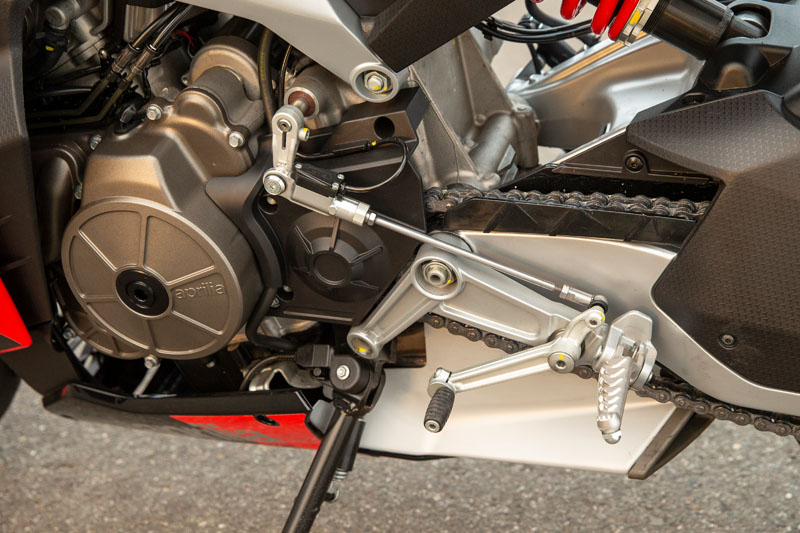 2021 Aprilia RS 660 Quickshifter and Autoblipper